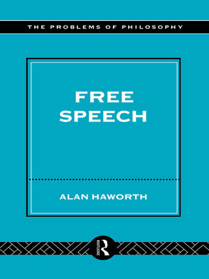 cover image of Free Speech